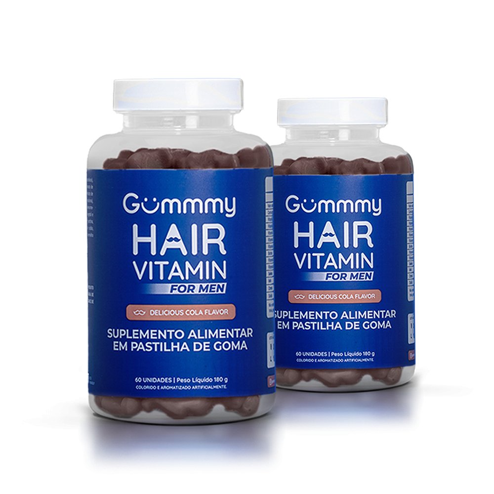 Gummy Hair For Men® - Cola 180 g