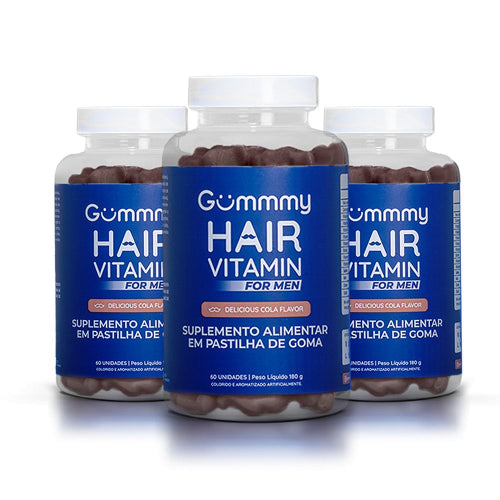 Gummy Hair For Men® - Cola 180 g