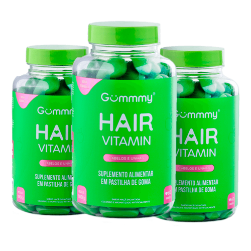 Gummy Hair® - Maçã Verde 180 g