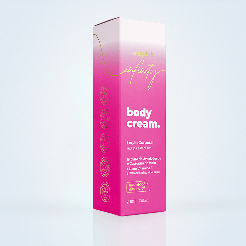 Body Cream Infinity Desodorante Hidratante 200ml