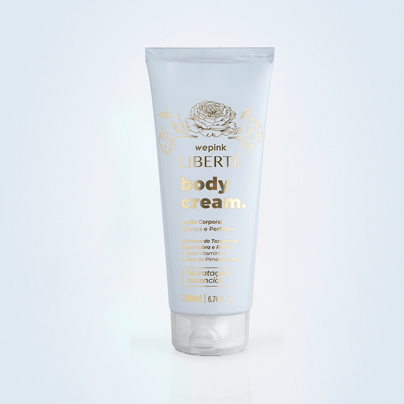 Body Cream Liberté Desodorante Hidratante 200ml