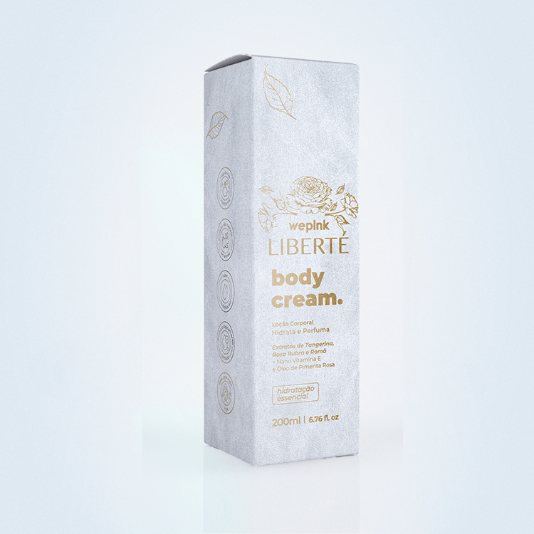 Body Cream Liberté Desodorante Hidratante 200ml