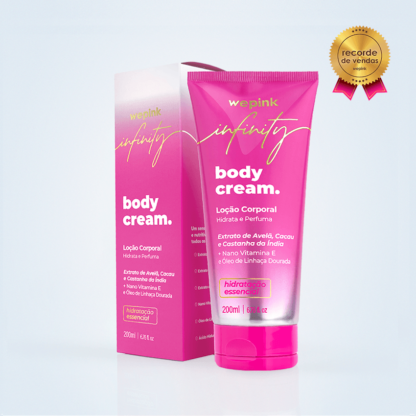 Body Cream Infinity Desodorante Hidratante 200ml