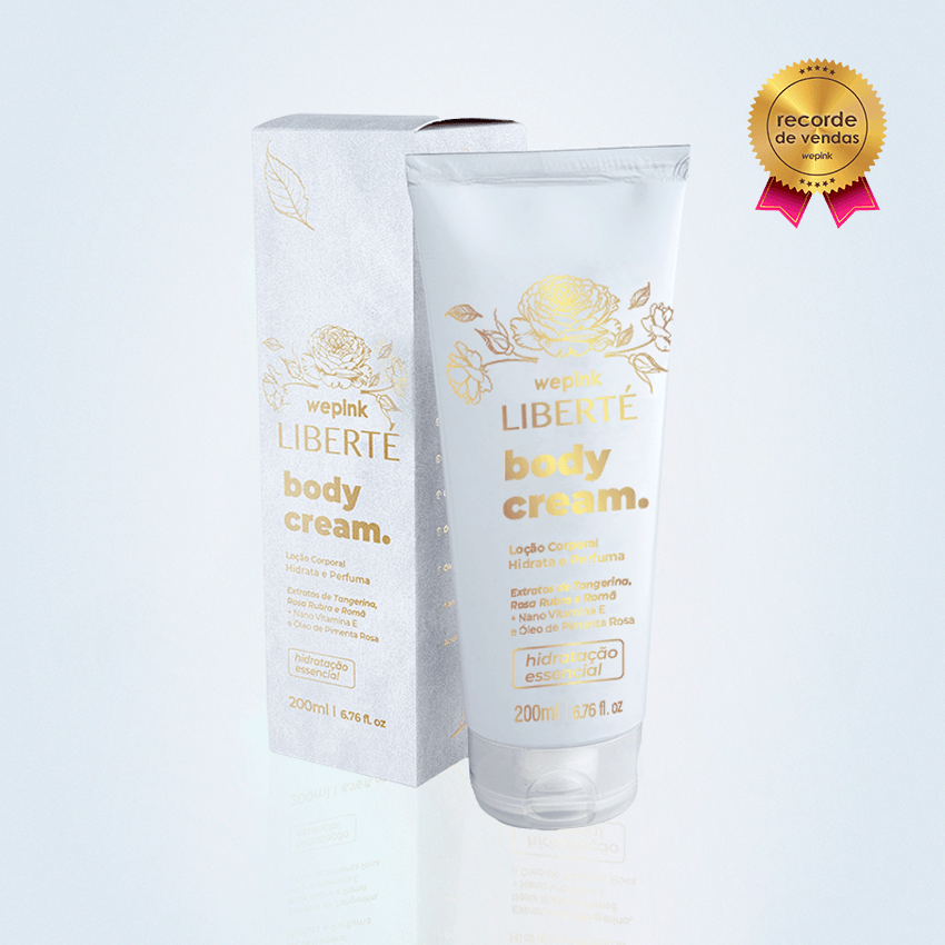 Body Cream Liberté Desodorante Hidratante 200ml
