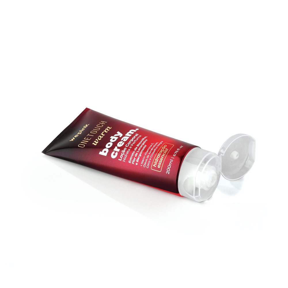 Body Cream One Touch Warm Desodorante Hidratante 200ml