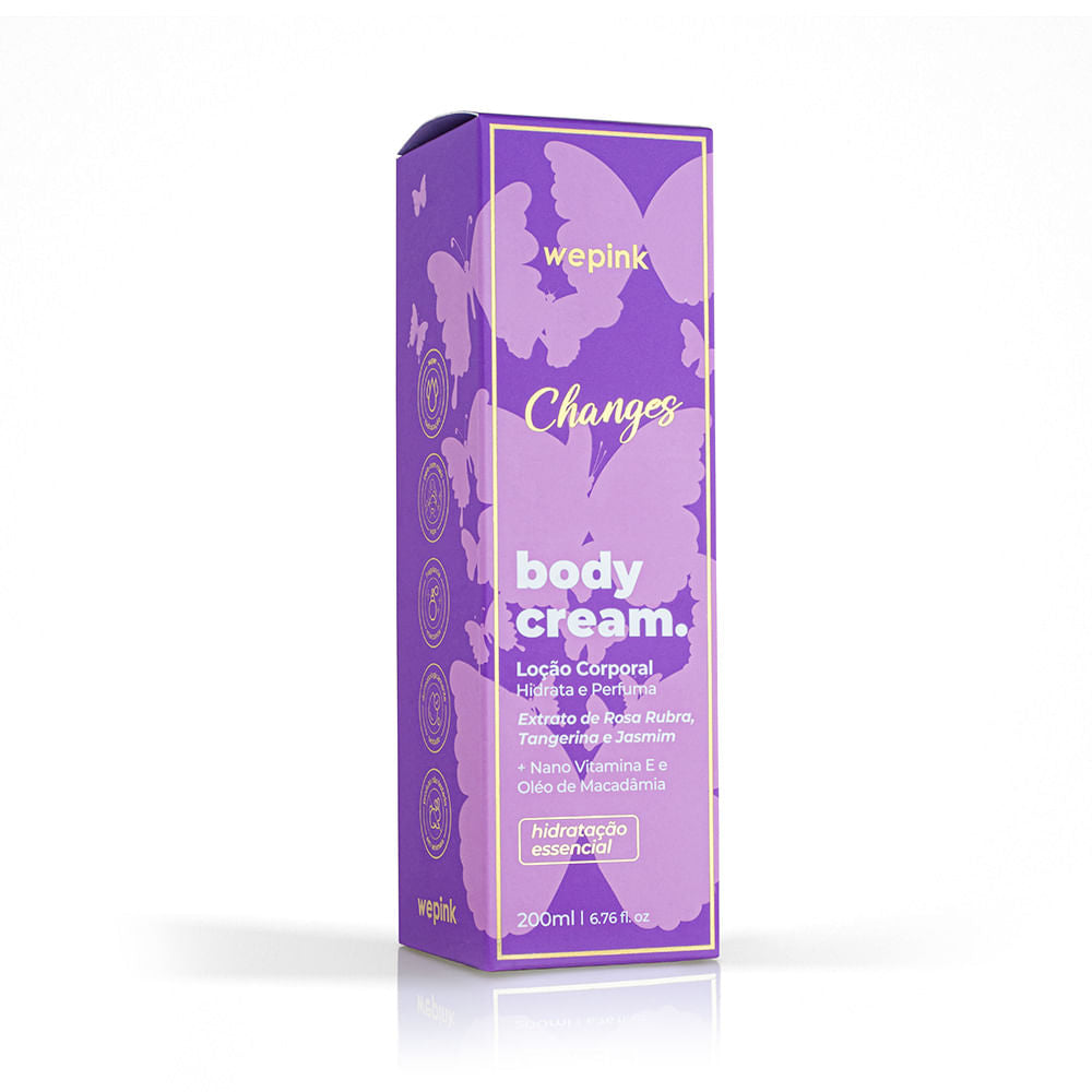Body Cream Changes Desodorante Hidratante 200ml