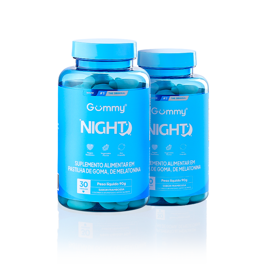 Gummy Night Melatonina® - Framboesa 90 g