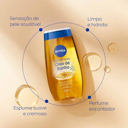 NIVEA Sabonete Líquido Óleo de Banho