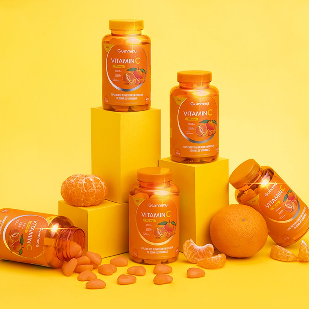 6 Gummy Vitamina C Tangerina