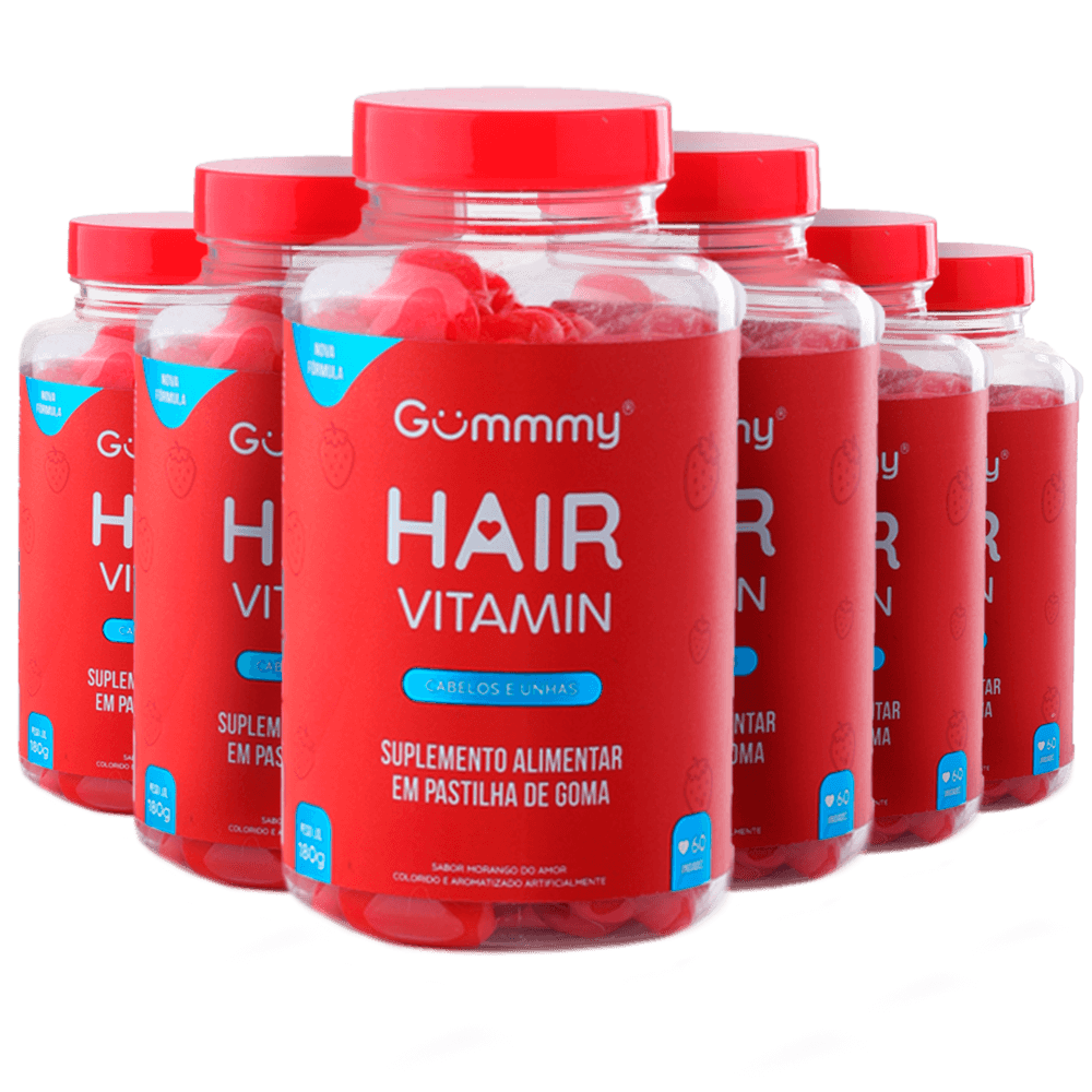 Gummy Hair® - Morango 180 g