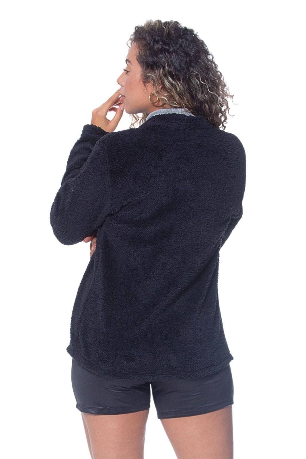 Casaco Feminino Teddy Lanzinha Zipituka 957