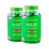 2 Gummy Hair® - Maçã Verde 180 g