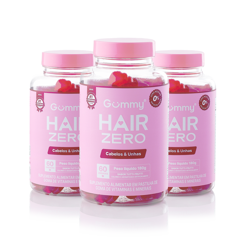 Gummy Hair® ZERO - 180 g - 3 und