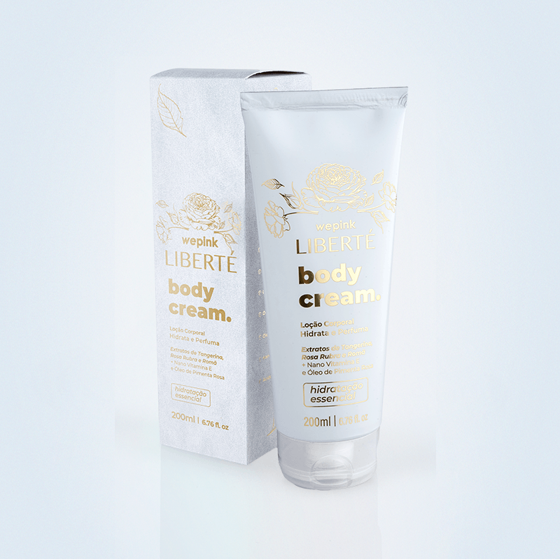 Body Cream Liberté Desodorante Hidratante 200ml