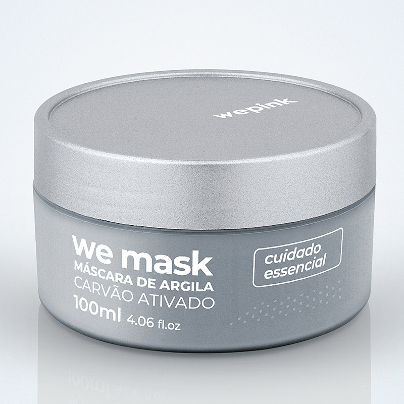 We Mask - Máscara de Argila Carvão Ativado 100g