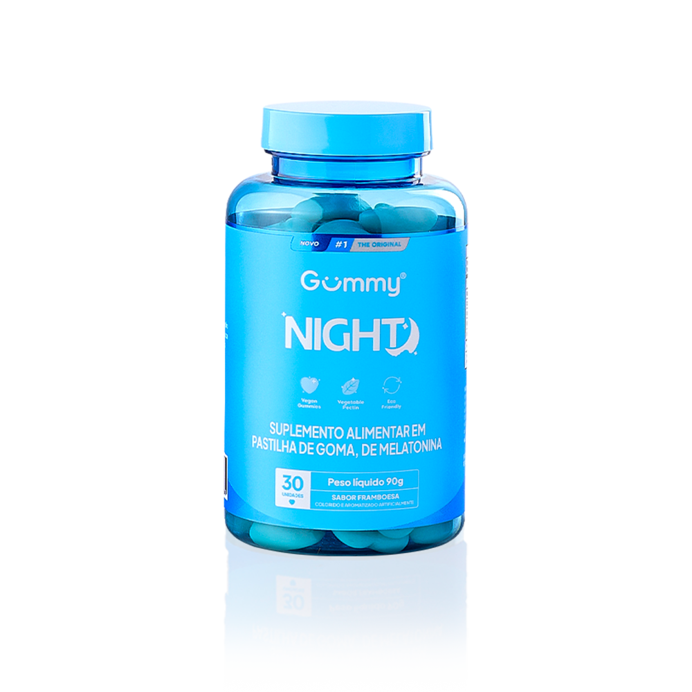 Gummy Night Melatonina® - Framboesa  90 g