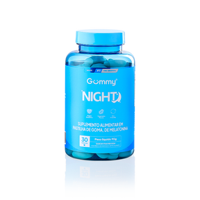 Gummy Night Melatonina® - Framboesa  90 g