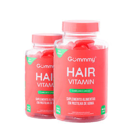 2 Gummy Hair® - Melancia 180 g