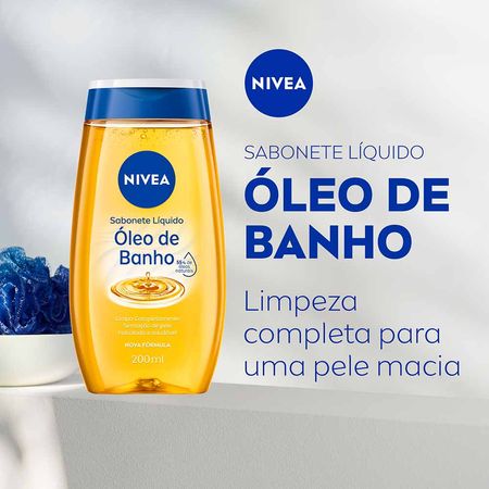 NIVEA Sabonete Líquido Óleo de Banho