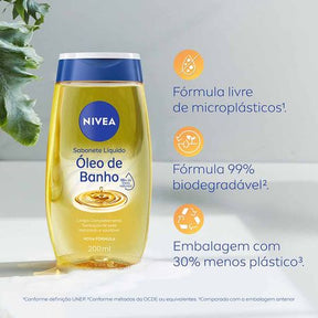 NIVEA Sabonete Líquido Óleo de Banho