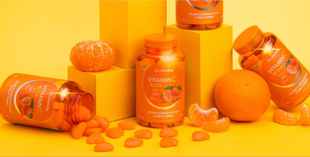 6 Gummy Vitamina C Tangerina