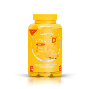 Gummy® Vitamina D Abacaxi - 90 g