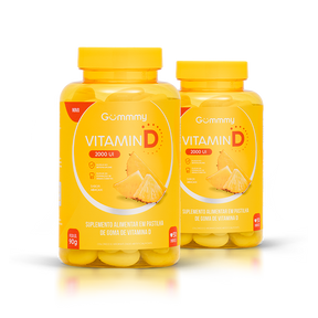 Gummy® Vitamina D Abacaxi - 90 g