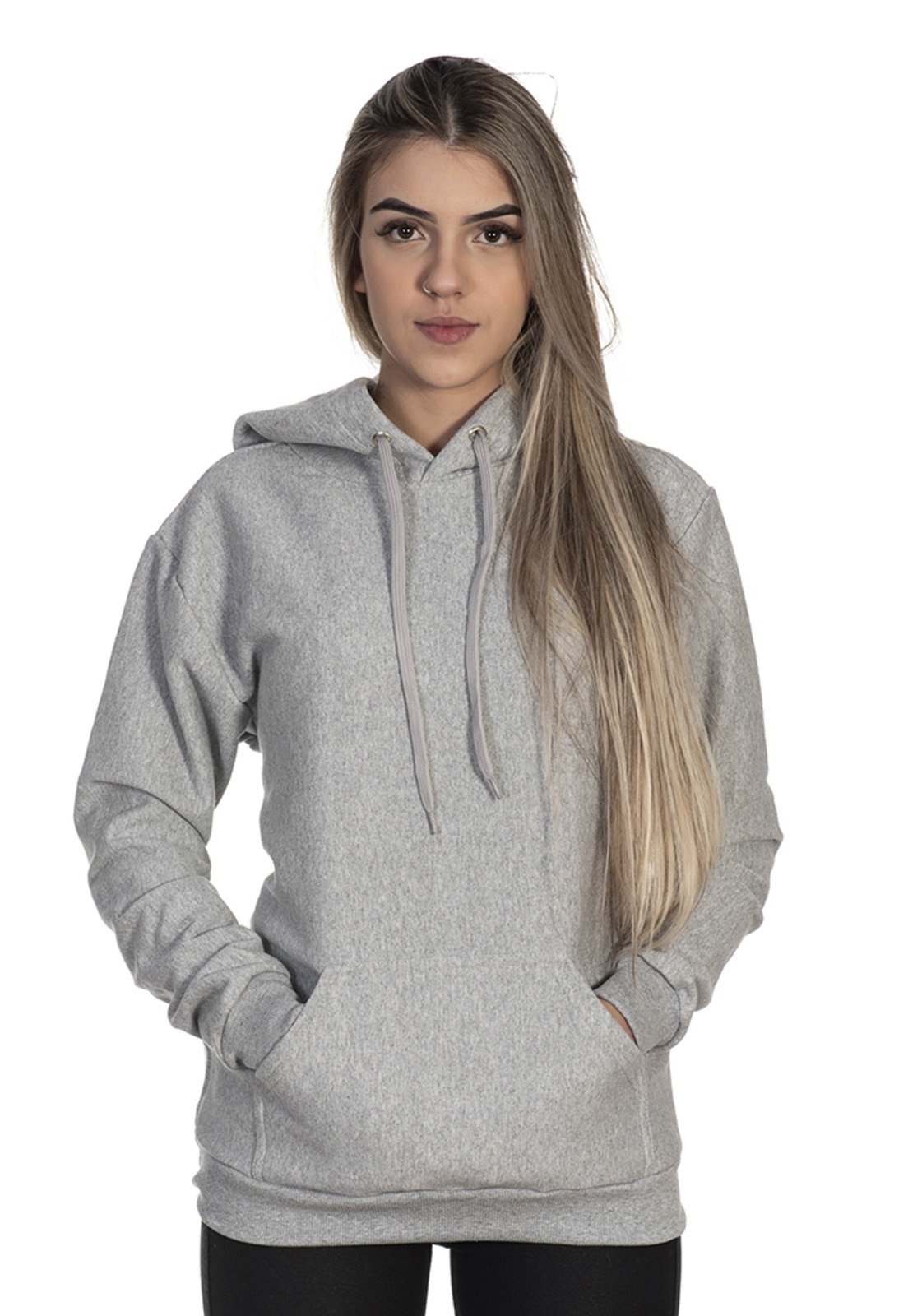 Moletom Feminino Lavini Canguru