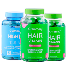 2 Gummy Hair + 1 Gummy Night