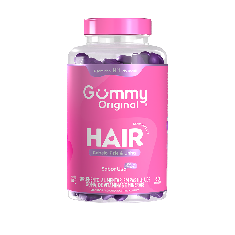 Gummy® Hair Uva - 180g