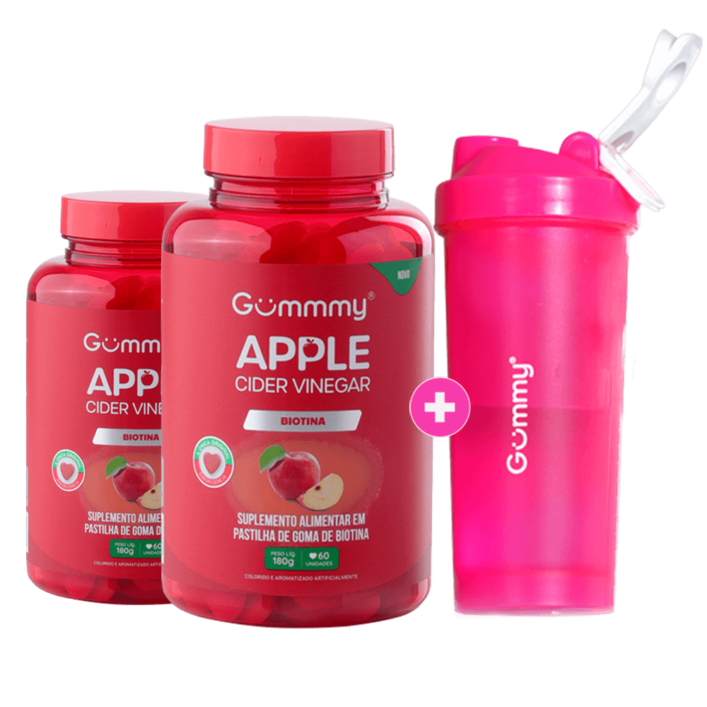 Kit 2 Gummy® Vinagre de Maçã - 180 g