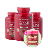 3 Vinagre de Maçã + 1 Collagen Coffee