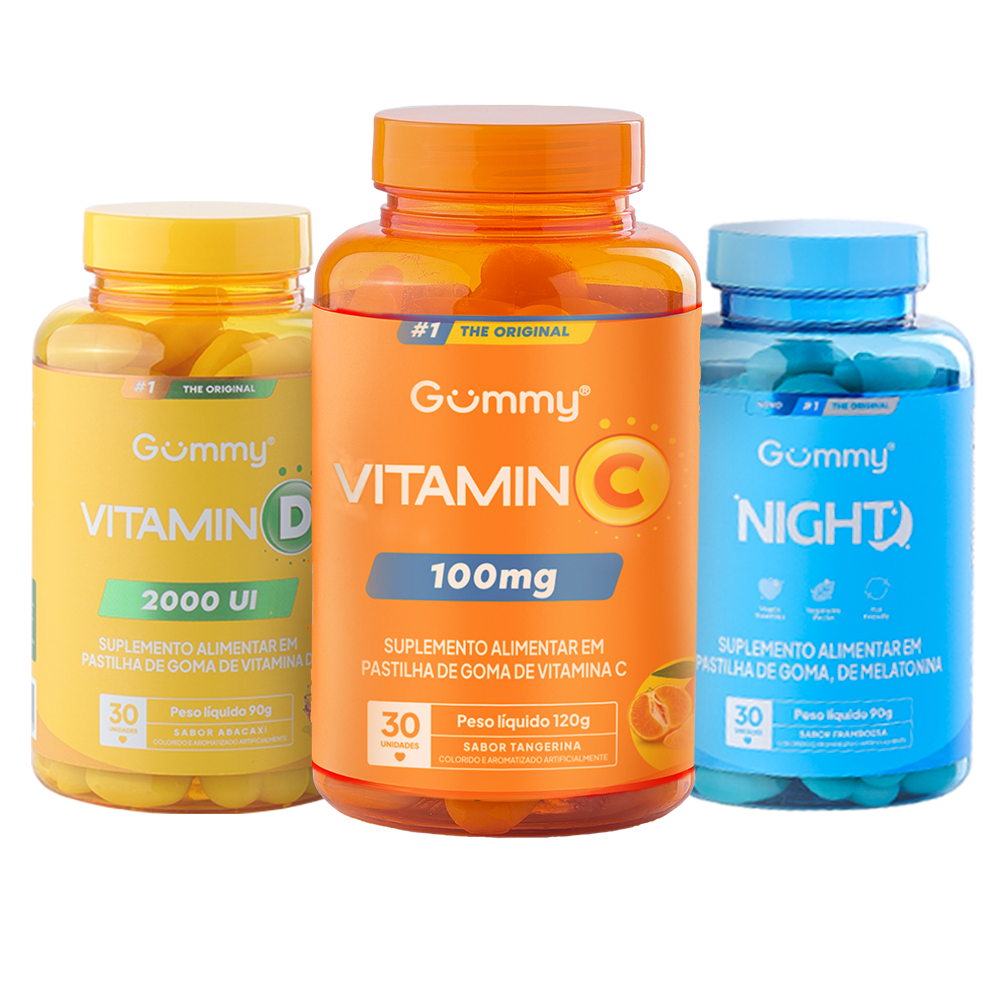 1 Vitamina C + 1 Vitamina D + 1 Night