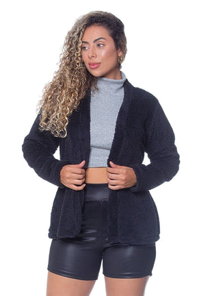 Casaco Feminino Teddy Lanzinha Zipituka 957