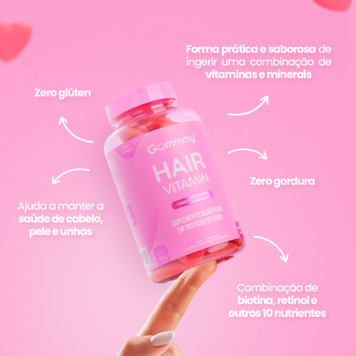 Gummy Hair® - Sabores